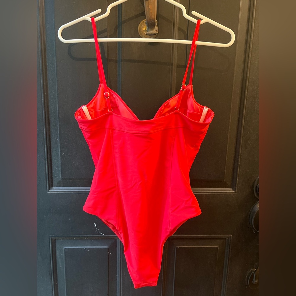 Ramy Brook Red One Piece Swimsuit - Picture 3 of 6